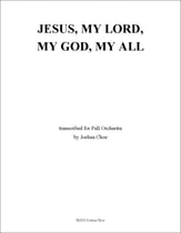 Jesus, My Lord, My God, My All Orchestra sheet music cover